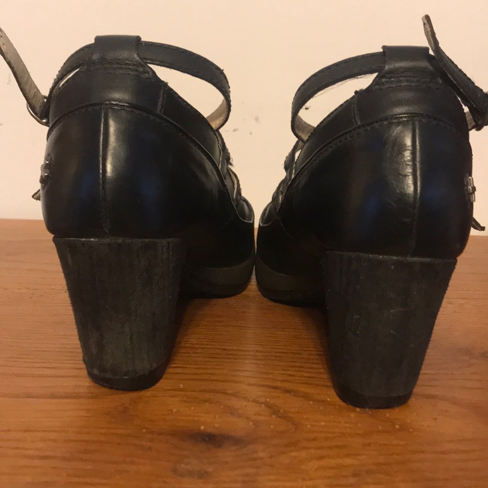 RARE Dr Martens Nadia Three Strap high heels US 9 - Picture 5 of 8